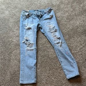 Abercrombie & Fitch 30/30 Jeans w/ rips.